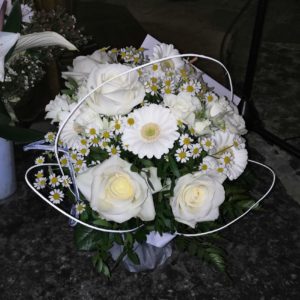 Bouquet Blanc bulle d'eau